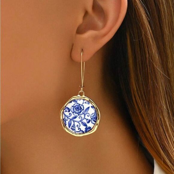 Boho dangle earrings N1264 - Picture 1 of 4